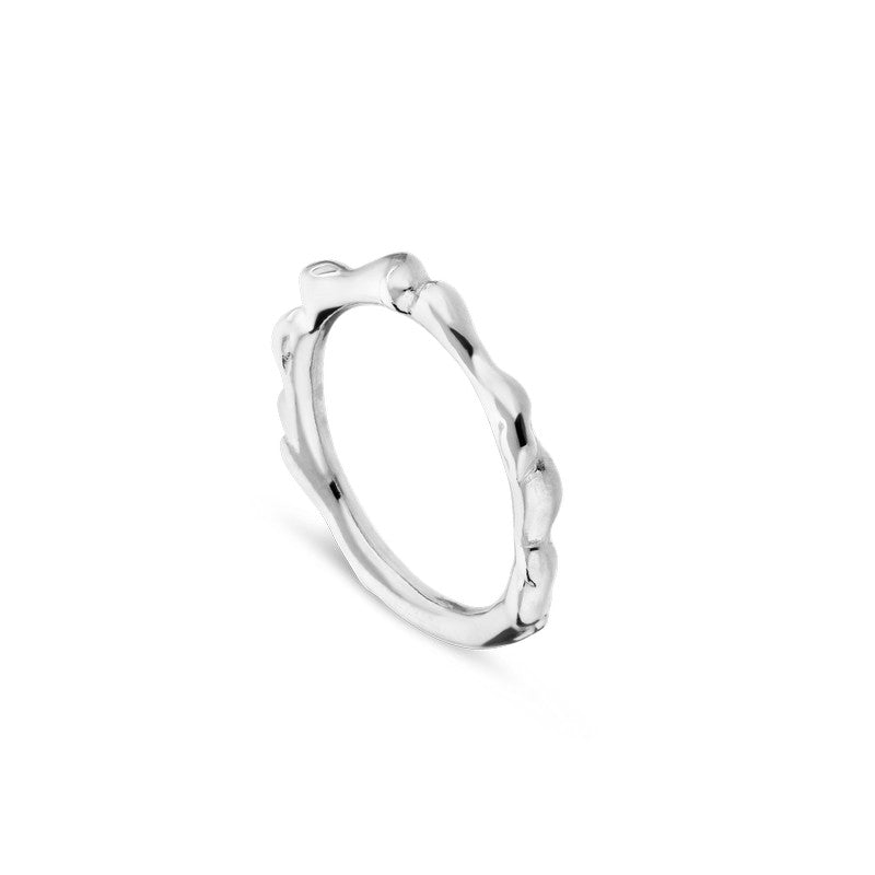 Jane Kønig Drippy ring i sølv